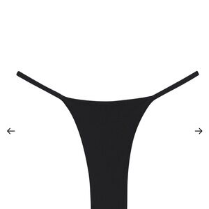 Monday Swimwear Black Bikini Bottom